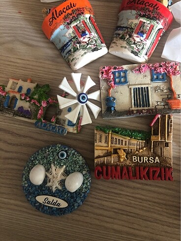  Beden çeşitli Renk 10 adet Magnet