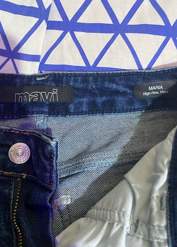 Mavi Jeans Kadın Lacivert Denim geniş paçaJean