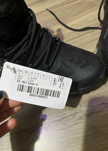 Siyah Erkek Outdoor Kauçuk Botlar Velcro - Görsel 3