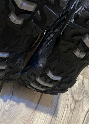 Siyah Erkek Outdoor Kauçuk Botlar Velcro - Görsel 5