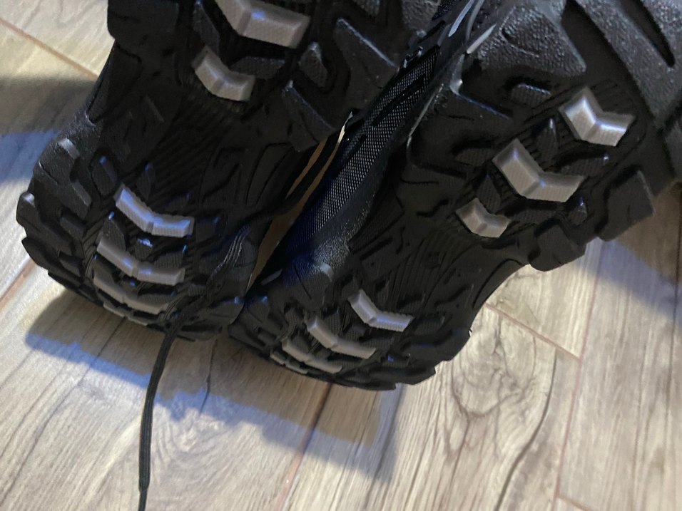 Siyah Erkek Outdoor Kauçuk Botlar Velcro - Görsel 5