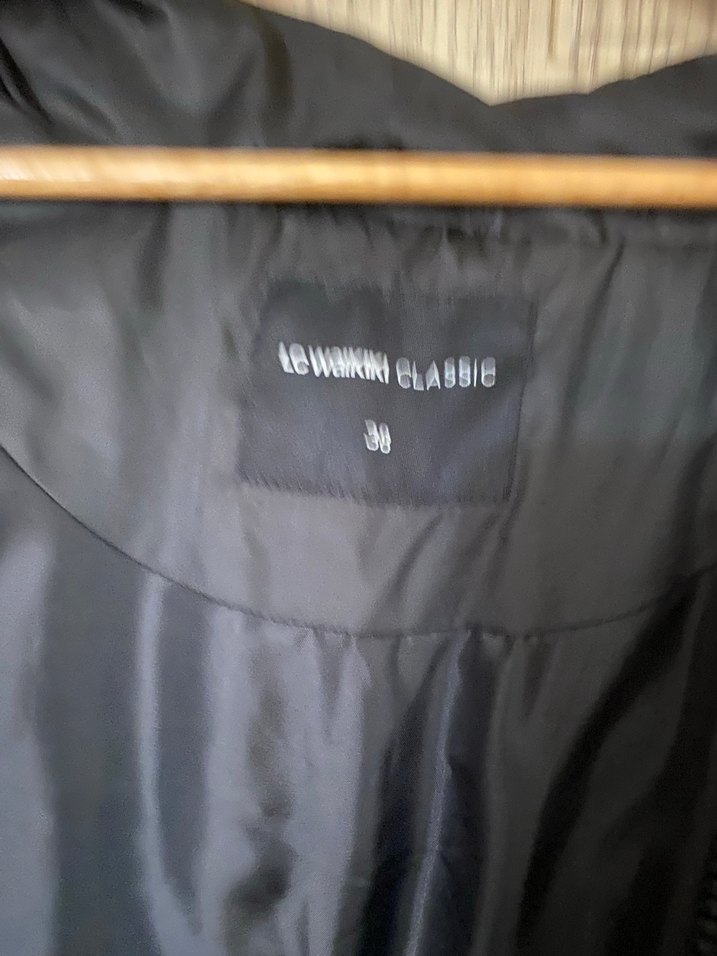 Kadın Siyah Kürklü Kış Montu - Görsel 3