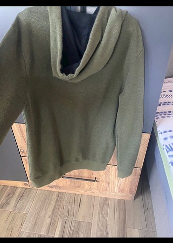 Kapüşonlu Oversize erkek Sweatshirt - Görsel 3