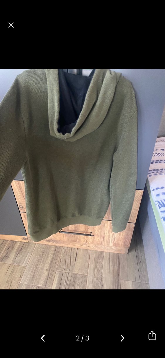 Kapüşonlu Oversize erkek Sweatshirt - Görsel 2