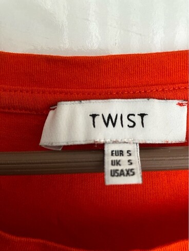 s Beden Twist önden bağlamalı narçiçeği t shirt