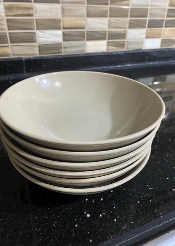 6 lı Derin Yemek Tabağı