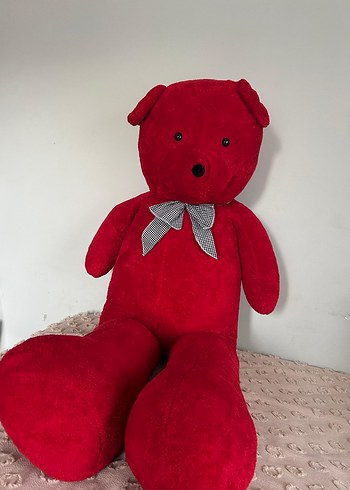 Diğer Kırmızı Peluş Ayıcık Oyuncak