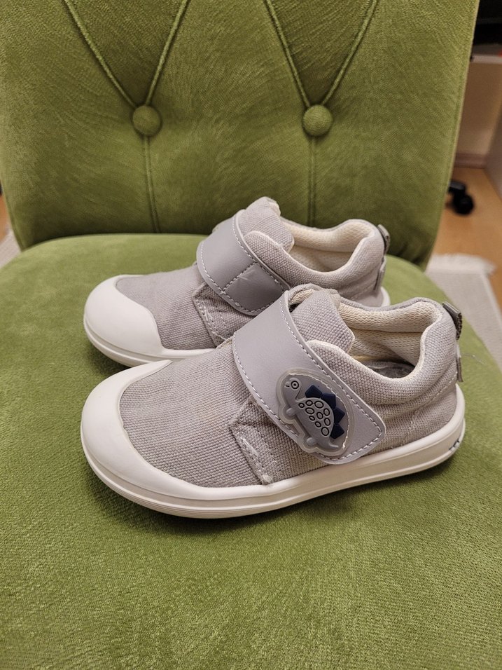 Gri Erkek Bebek İlk Adım Ayakkabısı - Görsel 5