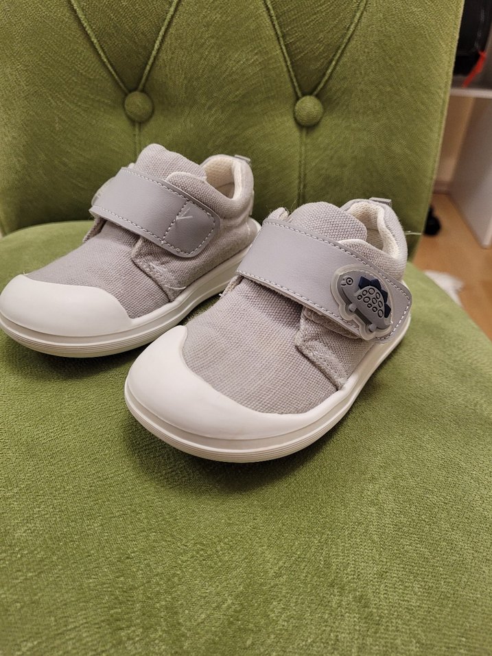 Gri Erkek Bebek İlk Adım Ayakkabısı - Görsel 2