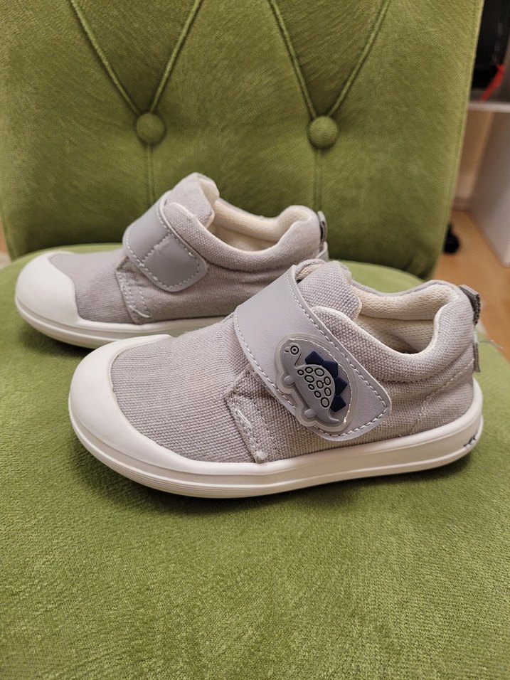 Gri Erkek Bebek İlk Adım Ayakkabısı - Görsel 4