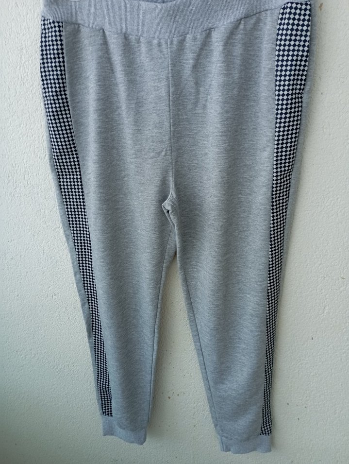 Gri lastikli Kadın Eşofman takımı - Görsel 3