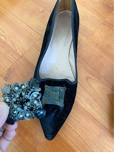 Pretty Ballerinas Orijinal Pretty Loafers süet babet
