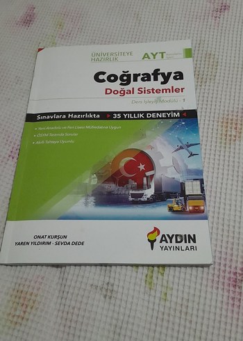 AYT Coğrafya Rafya Kitap Seti - Aydın Yayınları - Görsel 4