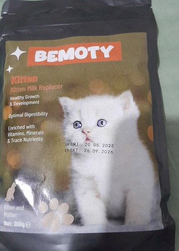 Bemoty Kedi Süt Tozu 200g - Görsel 2