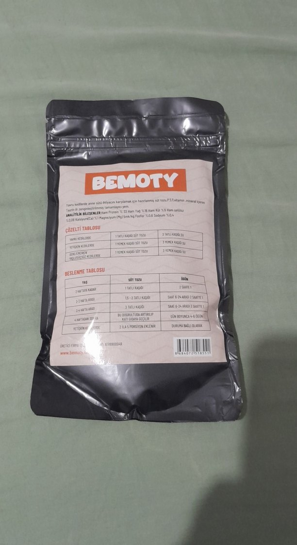 Bemoty Kedi Süt Tozu 200g - Görsel 3