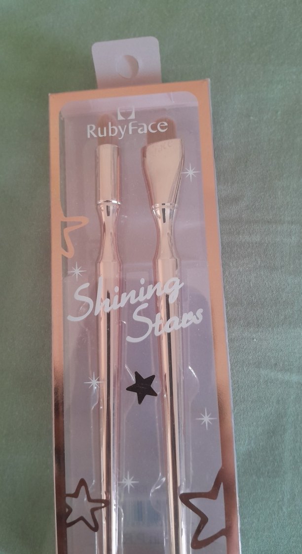 RubyFace Pastel Bej Makyaj Fırçası Seti - Görsel 2