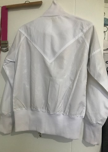 Beyaz Şık Spor Kadın Ceket - Görsel 2