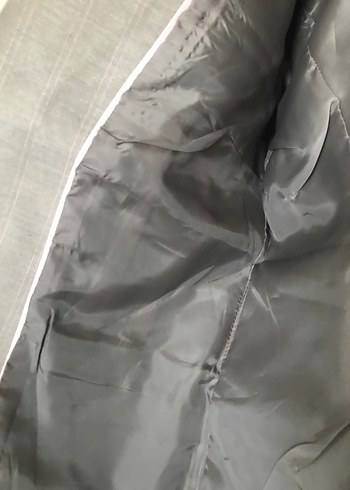 Düğmeli Bej Kadın Blazer Ceket - Görsel 5