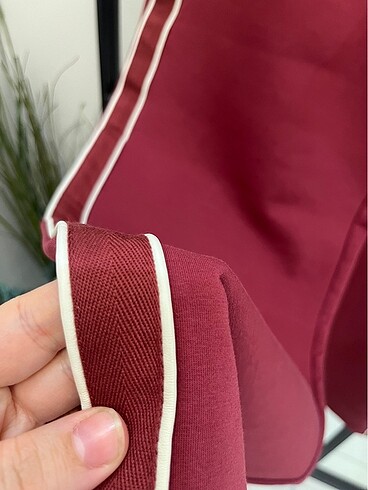 l Beden bordo Renk Oysho orjinal pantolon