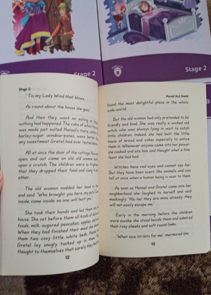 İngilizce çocuk okuma kitabı  - Görsel 3