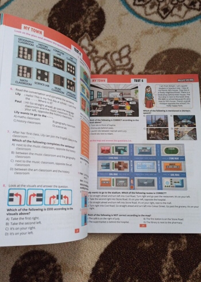 More more 5.sinif ingilizce soru bankası  - Görsel 2