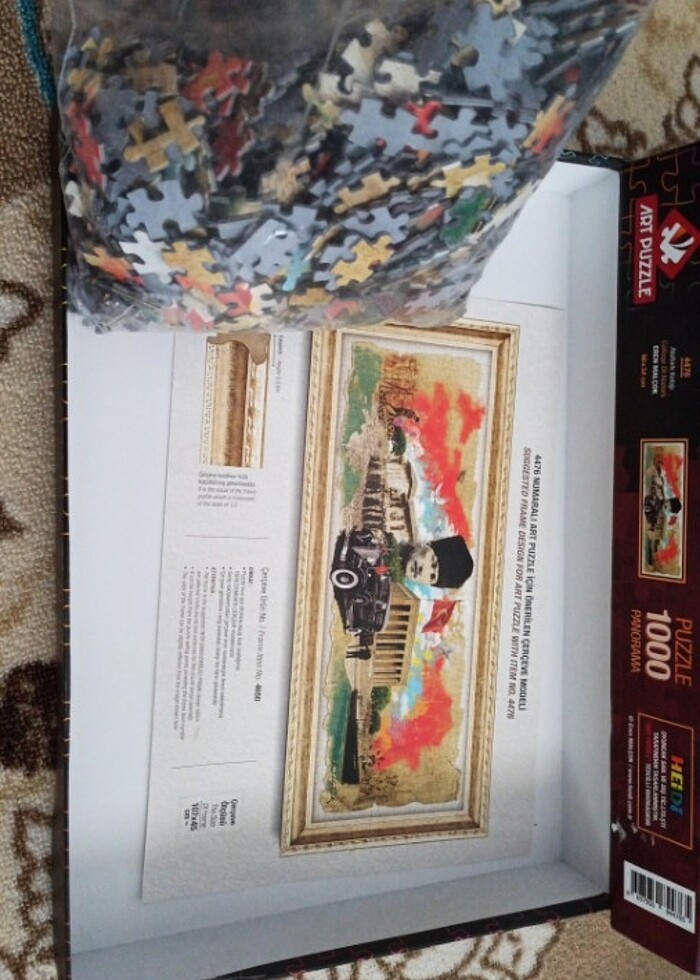 1000 parça puzzle yapboz - Görsel 4