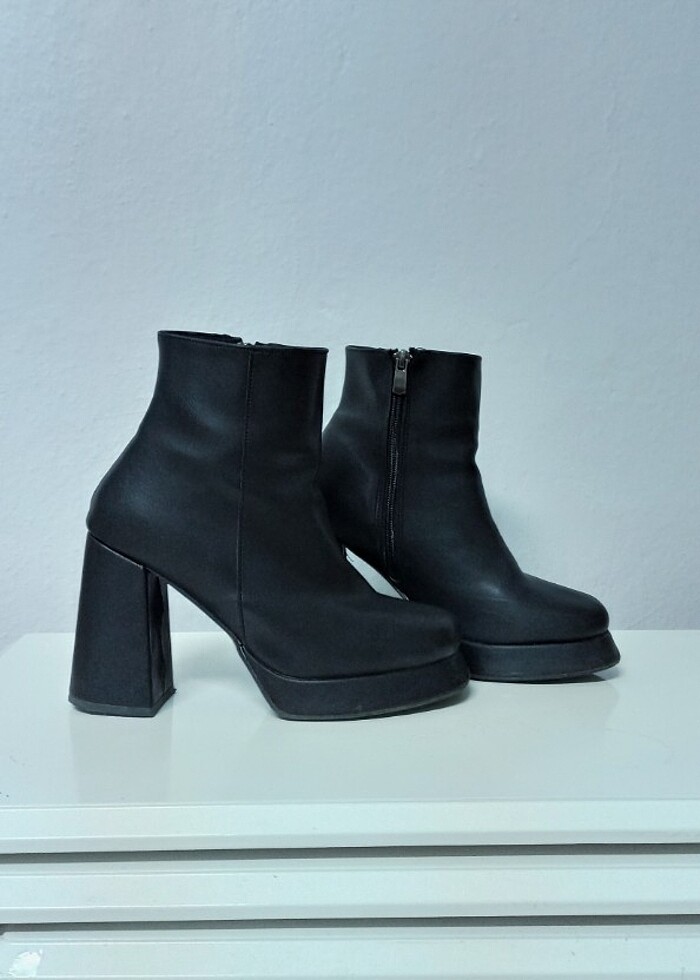 Kadın platform topuklu bot  - Görsel 2