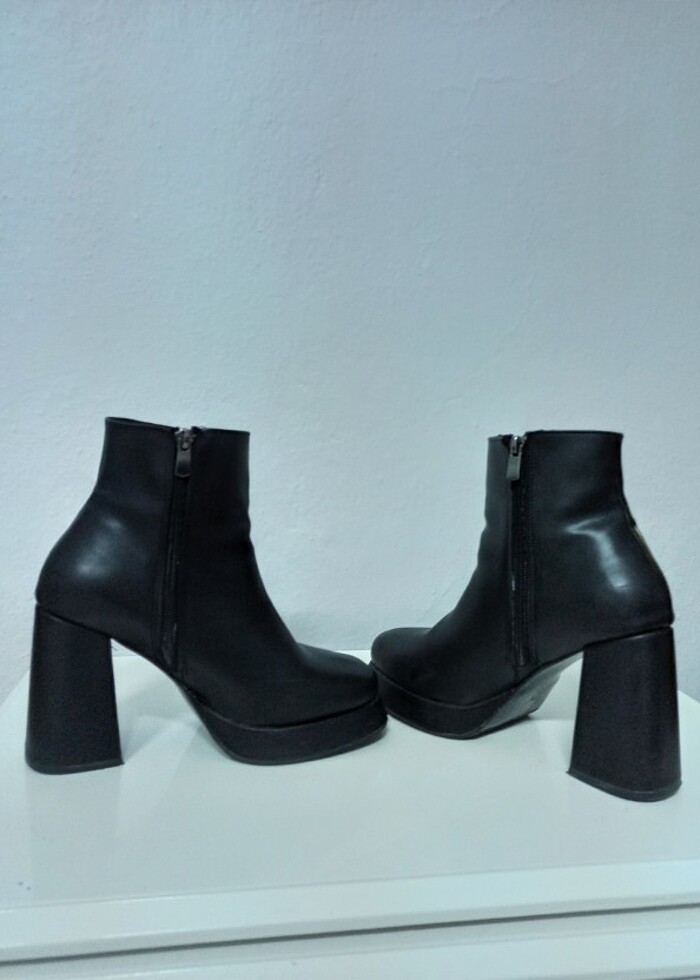 Kadın platform topuklu bot  - Görsel 3