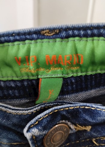 Diğer Mavi Kemerli Erkek Denim Şort