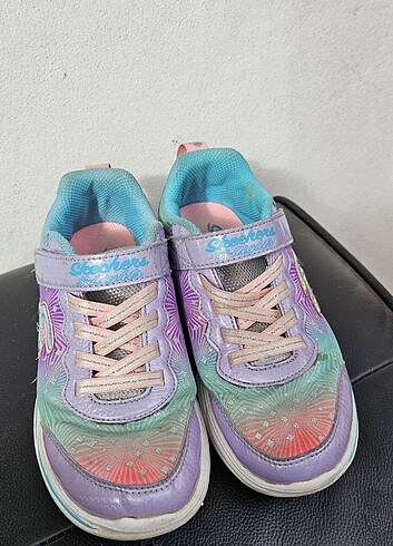 32 Beden çeşitli Renk Skechers kız çocuk spor ayakkabı