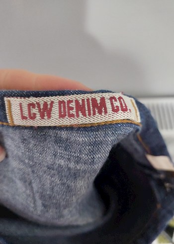 Lacivert Drapeli Midi Kot Etek - Görsel 2