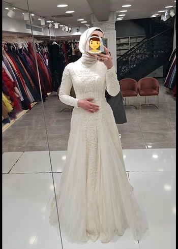 Tesettür gelinlik - Görsel 2