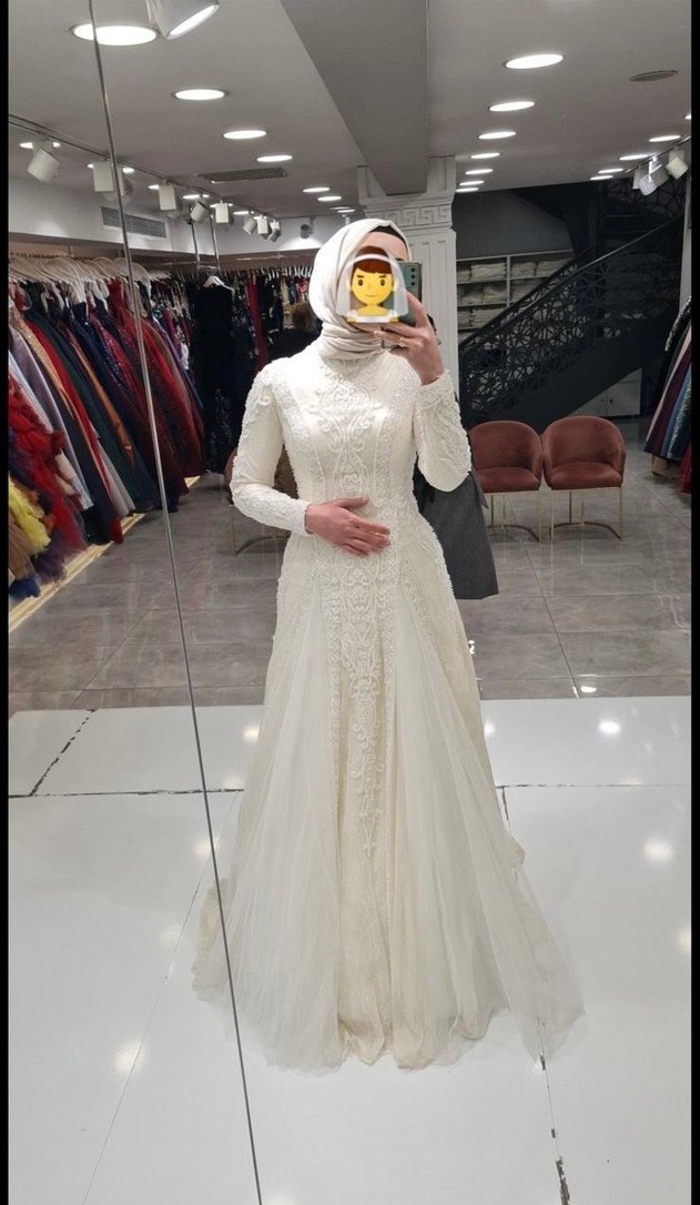 Tesettür gelinlik - Görsel 2