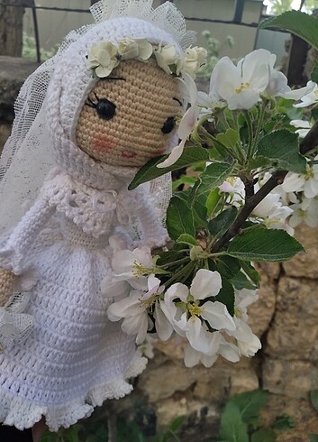 Amigurumi gelin Sipariş alınır.