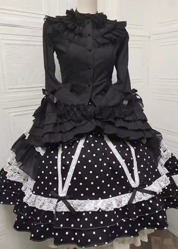 Gotik lolita vkei gomlek