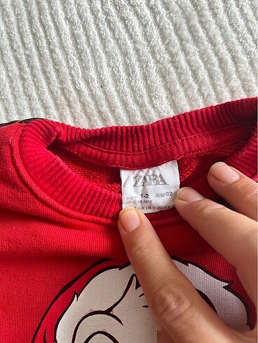1,5 Yaş Beden Zara sweat