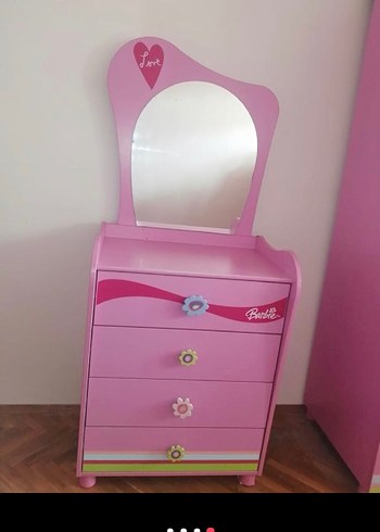 Çilek Pastel Pembe Çocuk Şifonyer - Görsel 2