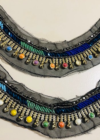 Renkli Boncuklu Bohem Uzun Kolye - Görsel 4