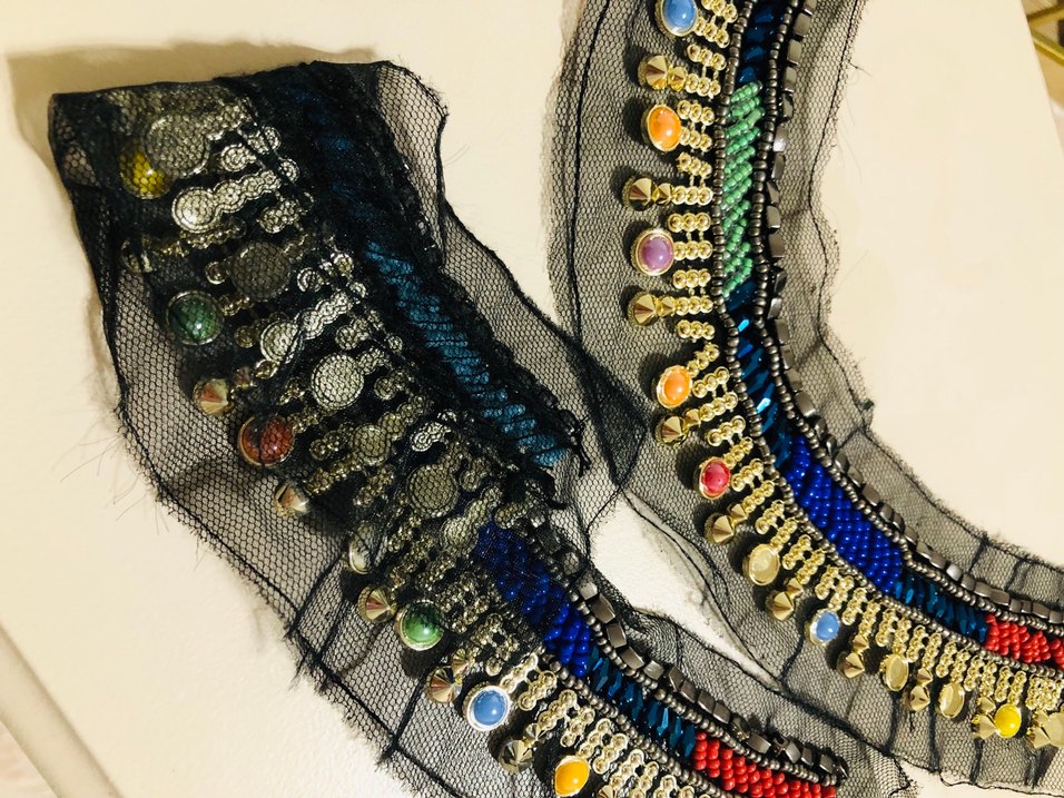 Renkli Boncuklu Bohem Uzun Kolye - Görsel 5