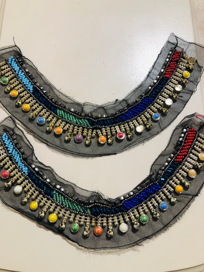 Renkli Boncuklu Bohem Uzun Kolye - Görsel 3