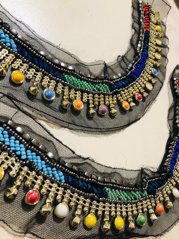 Renkli Boncuklu Bohem Uzun Kolye - Görsel 2