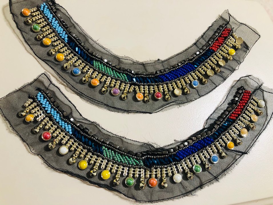 Renkli Boncuklu Bohem Uzun Kolye - Görsel 4