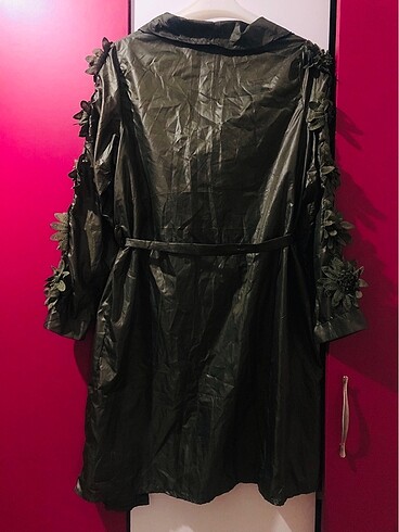 Çiçek model yağmurluk - Görsel 8