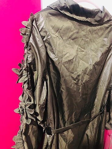 Çiçek model yağmurluk - Görsel 9