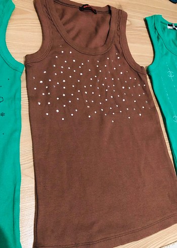 Chanel spor Atlet Taş baskılı sıfır s/m - Görsel 9