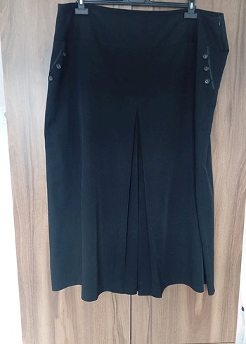 büyük beden kumaş etek - Görsel 3