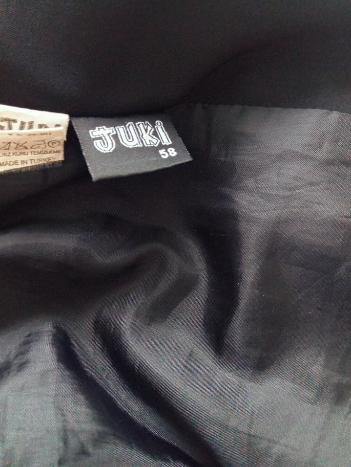 büyük beden kumaş etek - Görsel 5