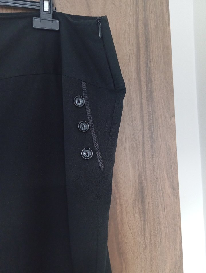 büyük beden kumaş etek - Görsel 2