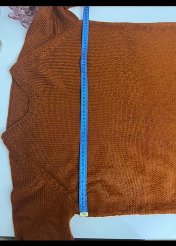 El örgüsü kadın kazak - Görsel 5