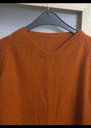 El örgüsü kadın kazak - Görsel 3